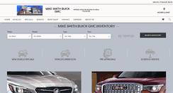 Desktop Screenshot of mikesmithbuickgmc.com